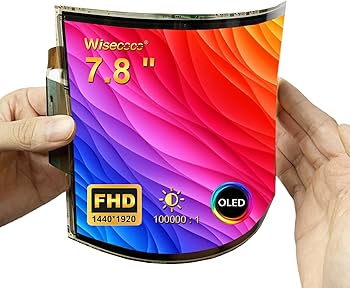 Amazon.co.jp: wisecoco 7.8 インチ AMOLEDフレキシブルディスプレイ