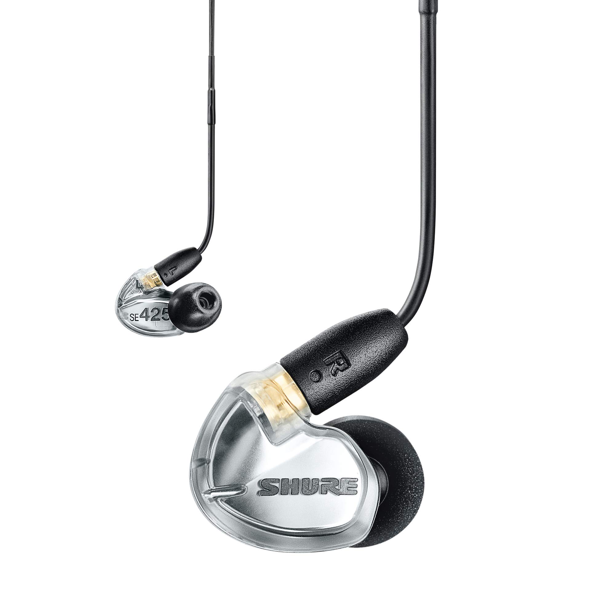 Amazon.co.jp: SHURE イヤホン UNIシリーズ SE425-V+UNI-A シルバー