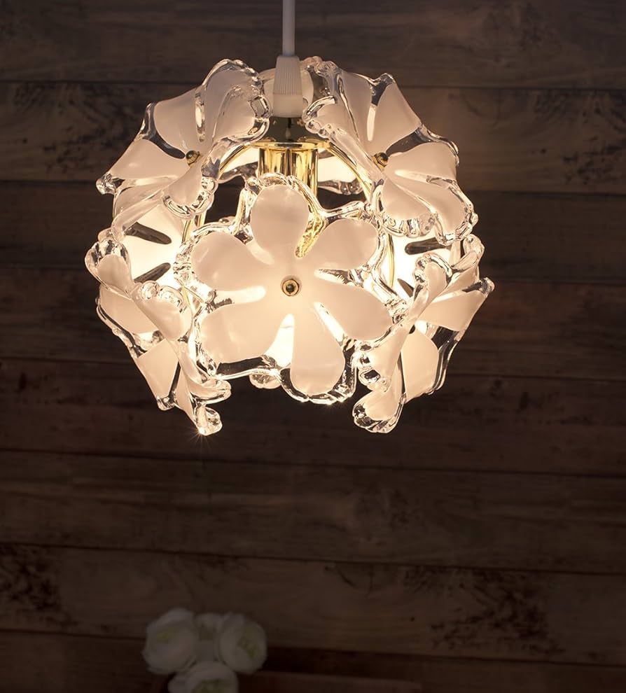 Amazon | キシマ ブーケ ペンダントライト Clear 約φ20 H18.5 全高75H