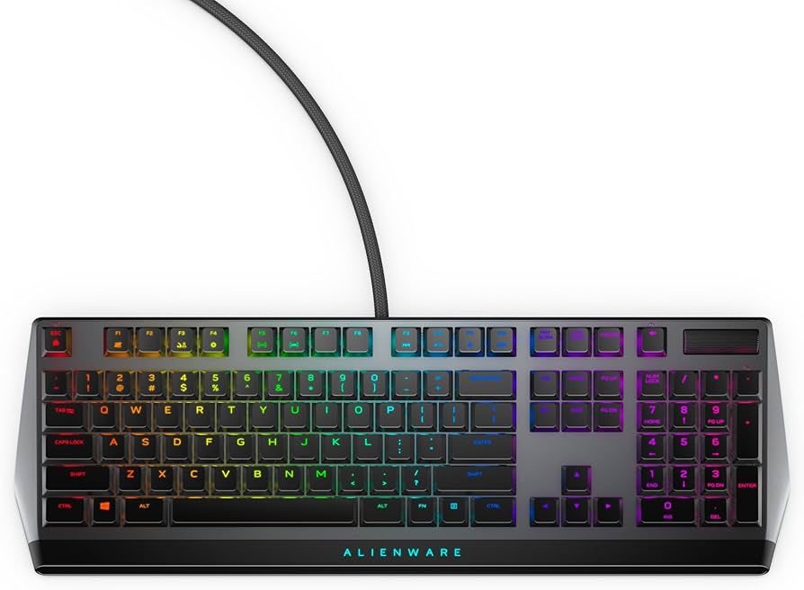 Amazon.com: Alienware Low-Profile RGB Gaming Keyboard AW510K