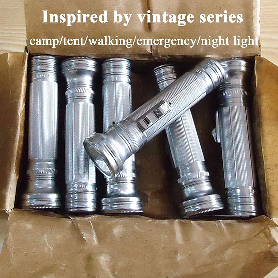 Amazon.co.jp: レトロノスタルジックなポータブル懐中電灯、昔ながらの