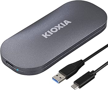 Amazon | キオクシア KIOXIA SSD 外付け 2TB USB3.2 Gen2 最大読出速度