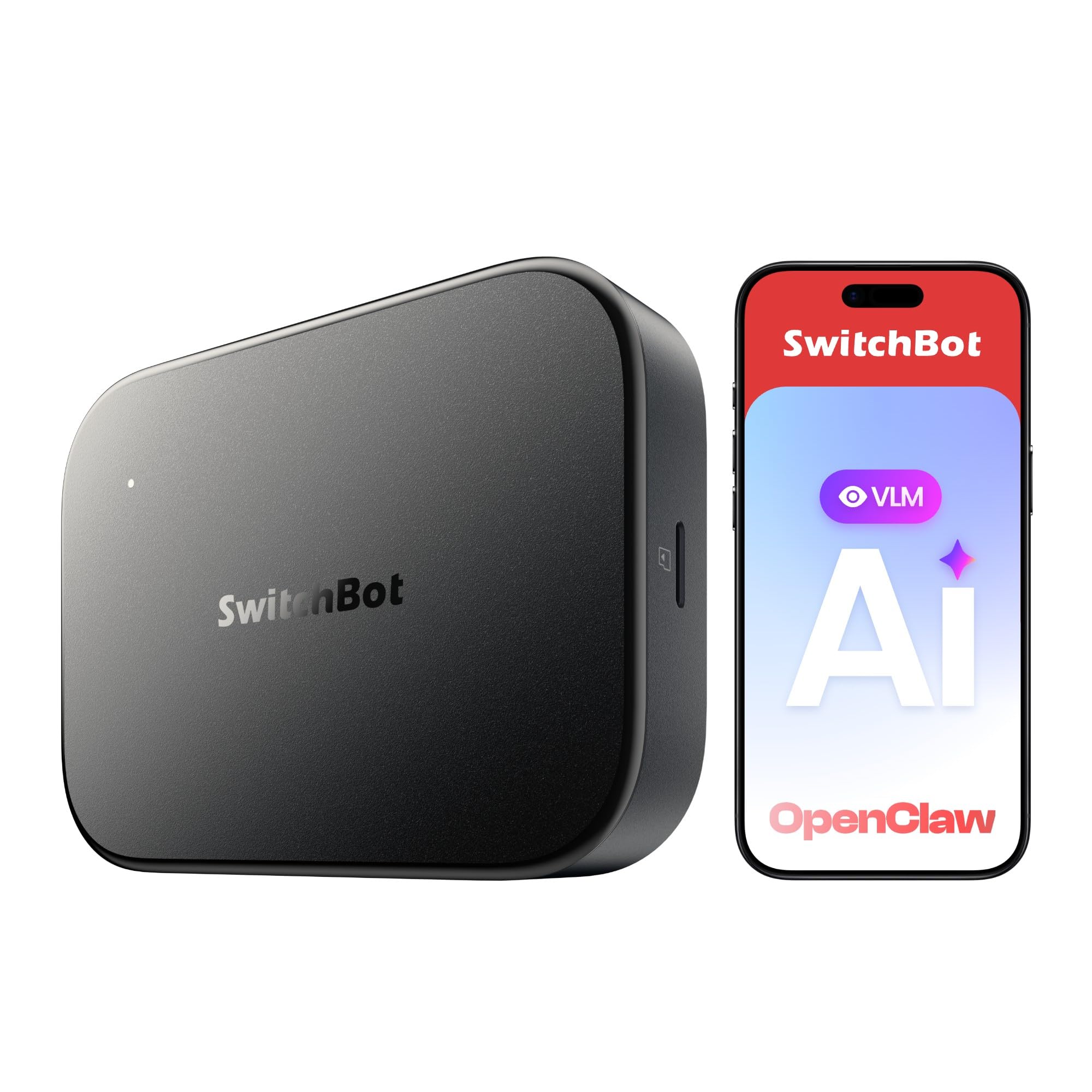 Amazon.co.jp: 【Works with Apple Home】SwitchBot AI ハブ VLM搭載