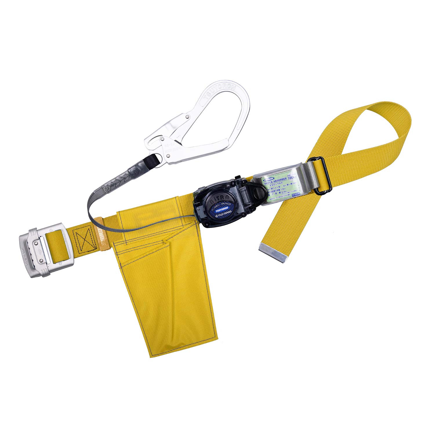 Amazon.co.jp: [藤井電工] 新規格 胴ベルト型 リトラ 巻取式 イエロー