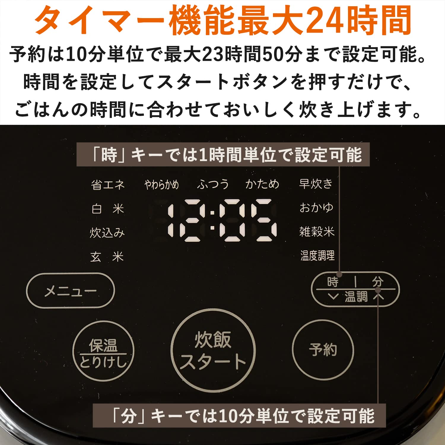 Amazon | [山善] 炊飯器 一人暮らし 5.5合 IH 二人暮らし 9種類炊き