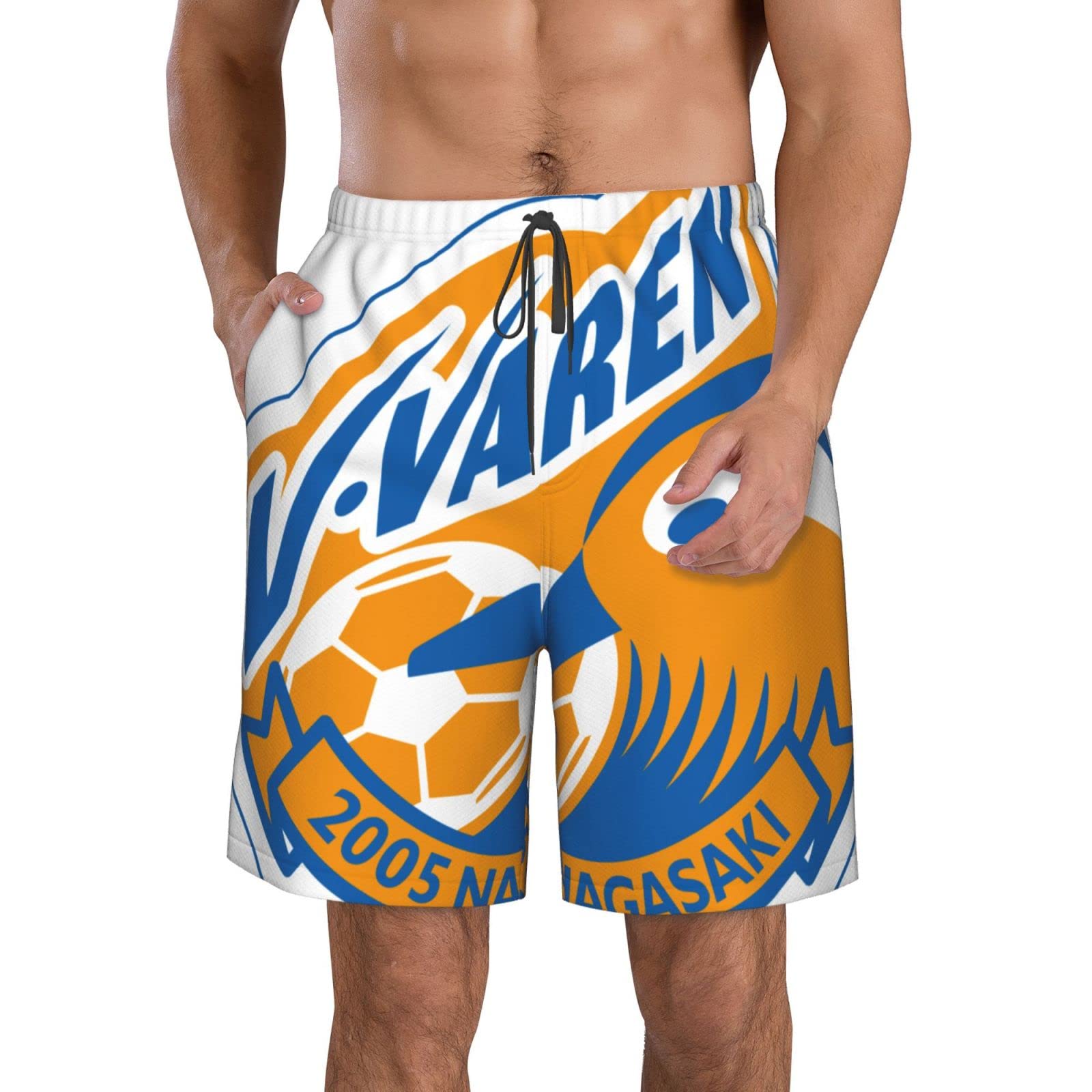 Amazon.co.jp: Vファーレン長崎 スポーツパンツ メンズ ハーフパンツ