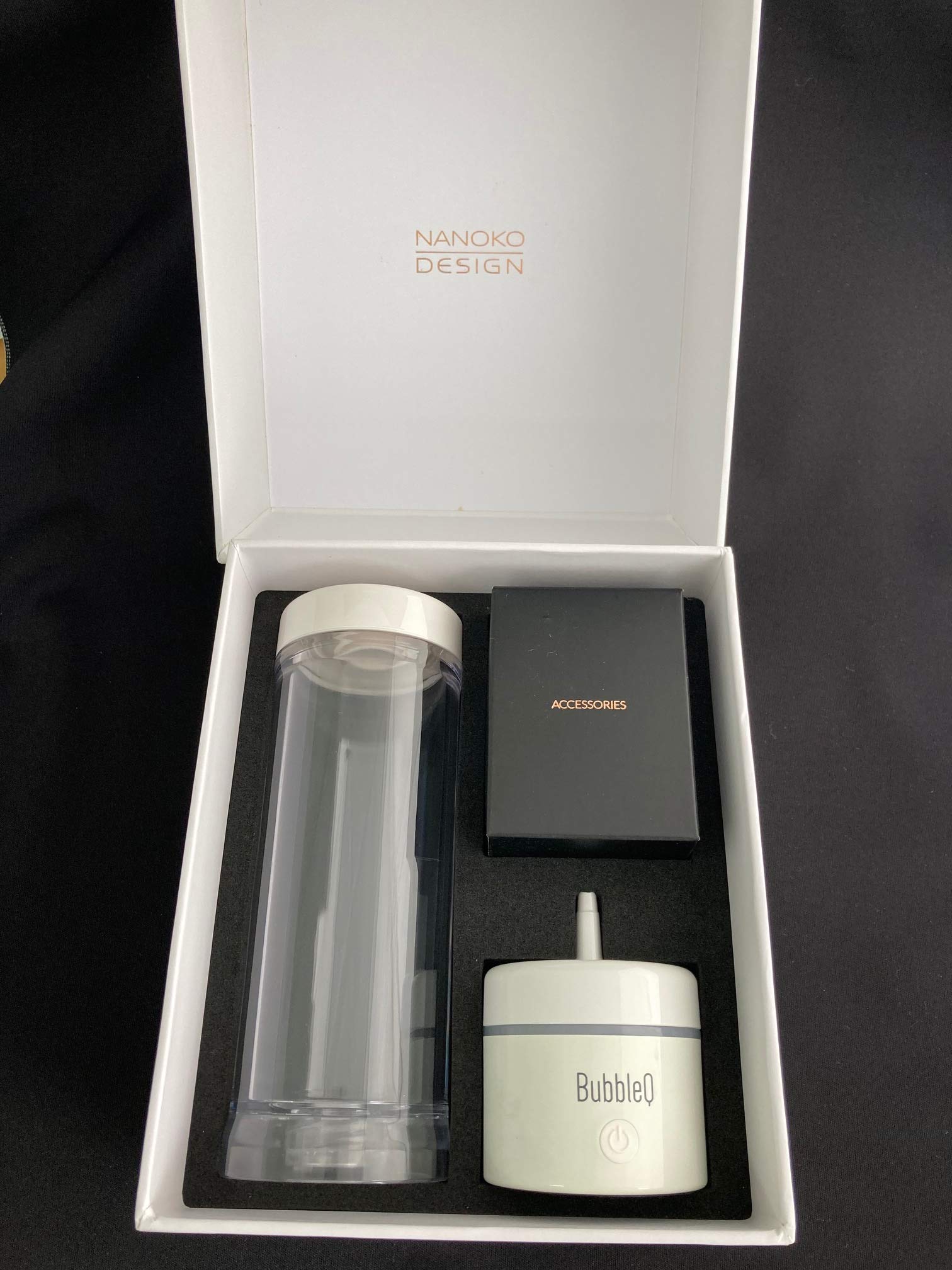 Amazon | 携帯型・水素水生成機能付き 水素分子生成器 BubbleQ | DIOX