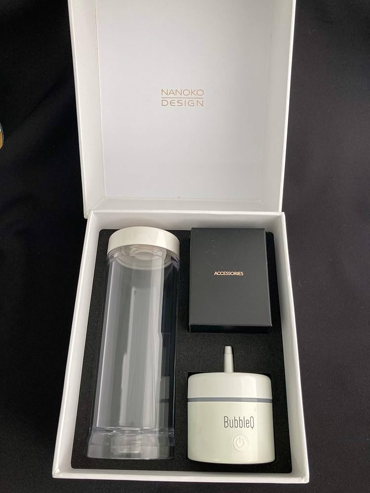 Amazon | 携帯型・水素水生成機能付き 水素分子生成器 BubbleQ | DIOX