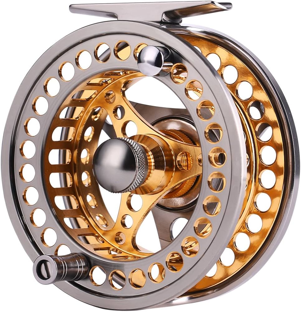 Amazon | (5/6 Reel) - Fly Fishing Reel Large Arbour 2+1 BB with