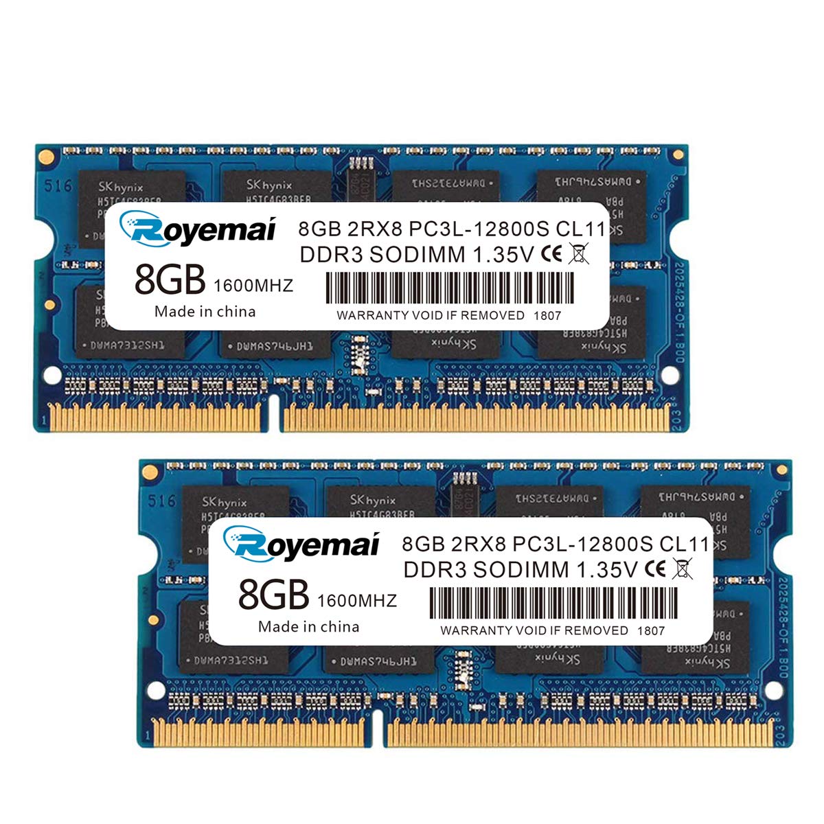 Amazon.co.jp: PC3L-12800S DDR3L 1600 16GB 8GB×2枚 DDR3 1600MHz