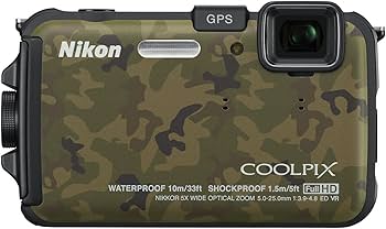 Amazon.com : Nikon COOLPIX AW100 16 MP CMOS Waterproof Digital