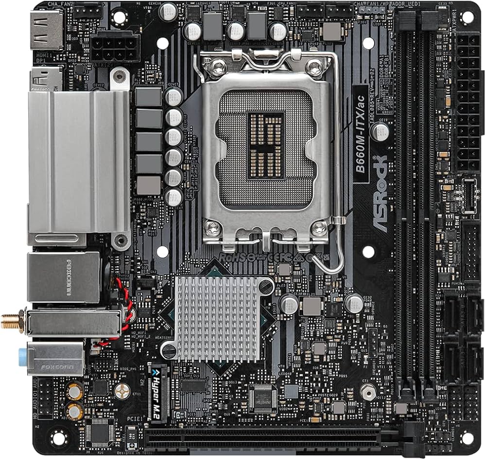 Amazon | ASRock マザーボード B660M-ITX/ac Intel B660 シリーズ 第12