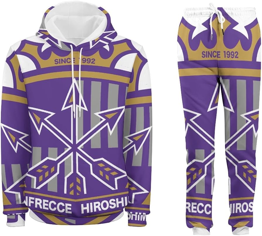 Amazon.co.jp: サンフレッチェ広島 パーカー メンズ 長袖 上下セット