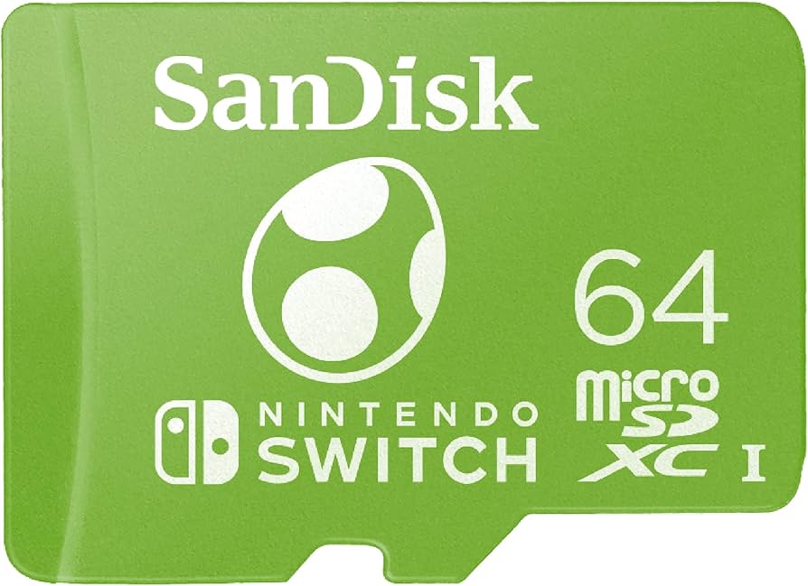 Amazon.com: SanDisk 64GB microSDXC-Card Licensed for Nintendo