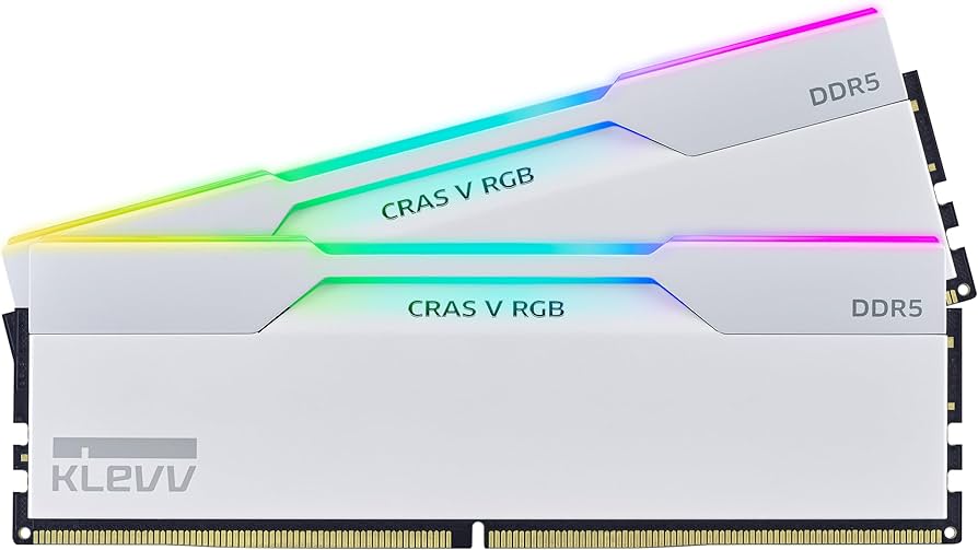 KLEVV CRAS V RGB DDR5 32GB (2x16GB) 6400MHz CL32 SK Hynix A-Die