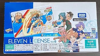 Amazon.co.jp: イナズマイレブン イレブンライセンスVol6 BOX : ホビー
