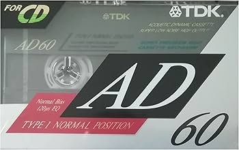 Amazon.co.jp: TDK カセットテープ AD 60分 デジタル対応 スーパー