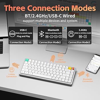 Amazon | NuPhy Air75 V3 ホットスワップ対応 ワイヤレスメカニカル