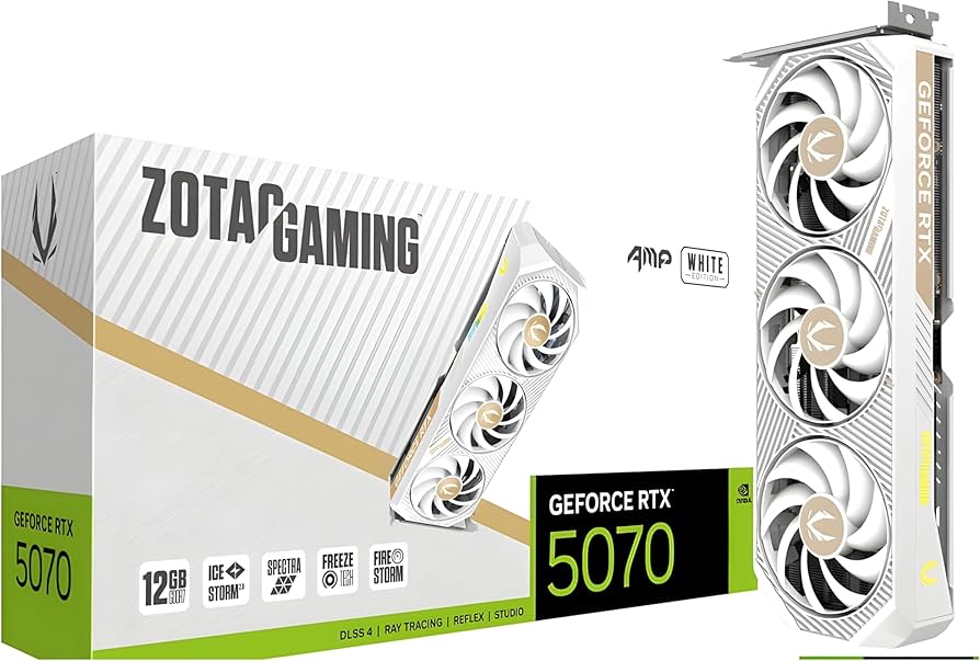 Amazon.com: Zotac NVIDIA GeForce RTX 5070 Graphic Card - 12 GB