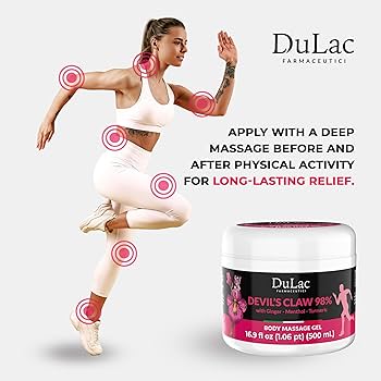 Amazon.com: Dulàc - Devil's Claw 98% Cream Maximum Strength 16.9