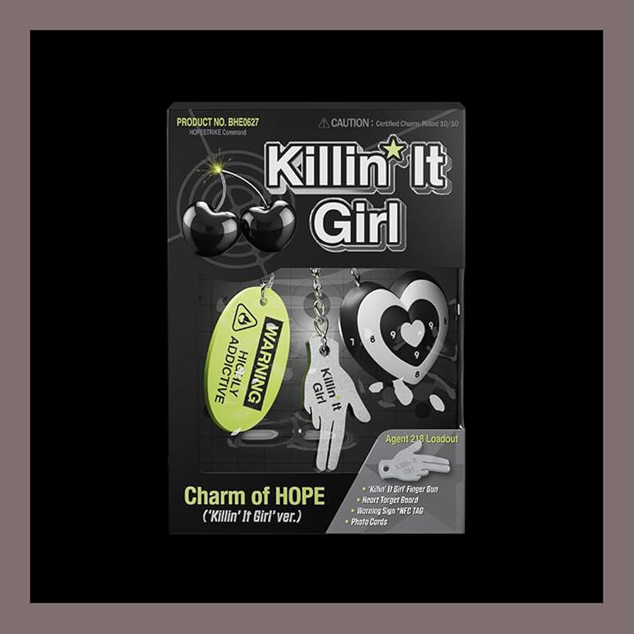 Amazon.com: J-HOPE Charm of HOPE Solo Album (Killin' It Girl' ver