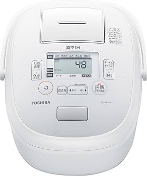 Amazon | 東芝 炊飯器 5.5合 真空 IH ジャー炊飯器 保温40時間 鍛造