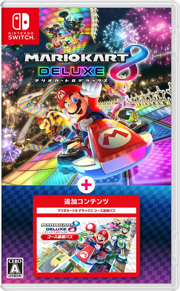 Amazon.co.jp: マリオカート8 デラックス ＋ コース追加パス -Switch