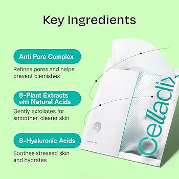 Amazon.com : Celladix Bio Pore Care Cellulose Mask – Pore