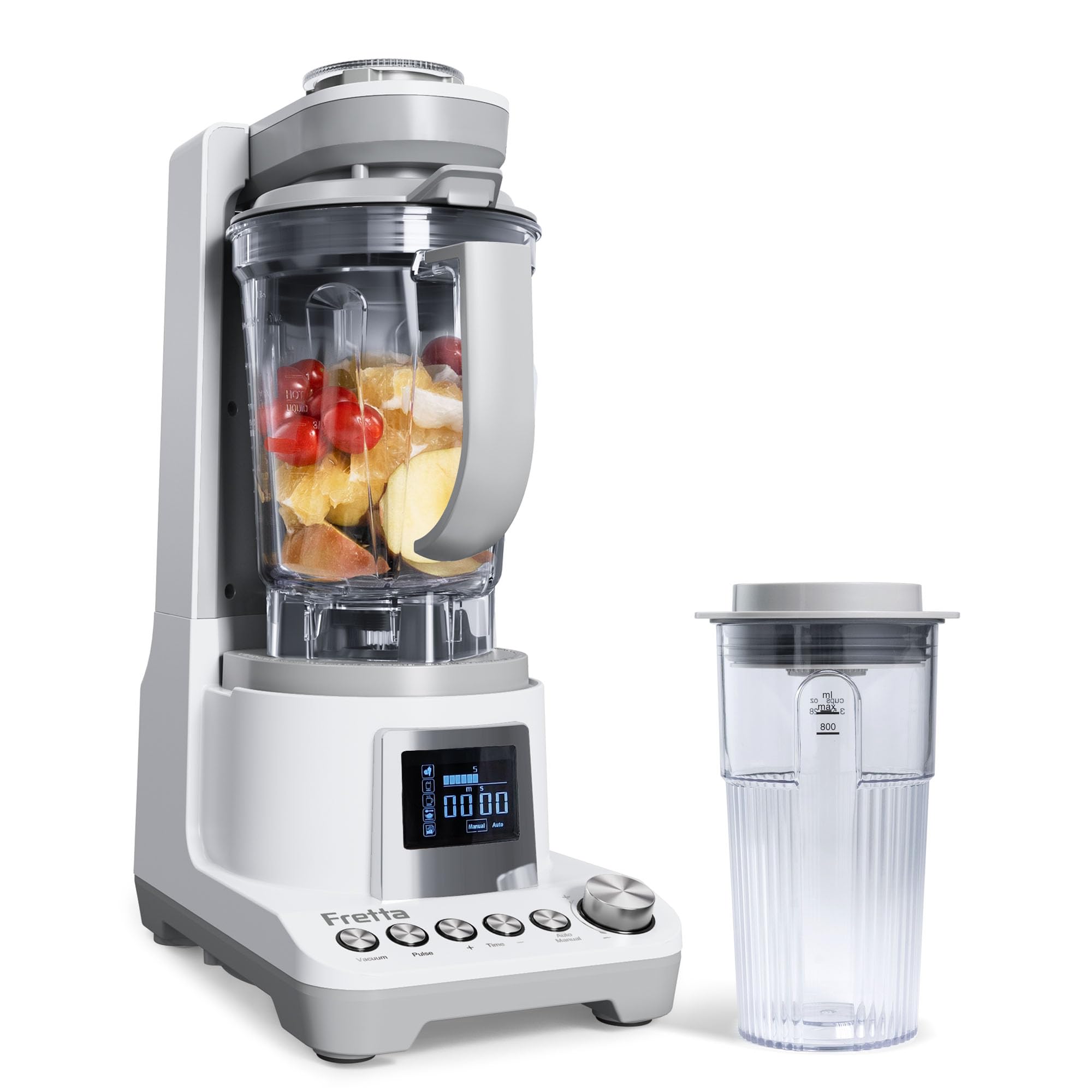 Amazon | Fretta 真空ミキサー 真空ブレンダー 1500m l 大容量