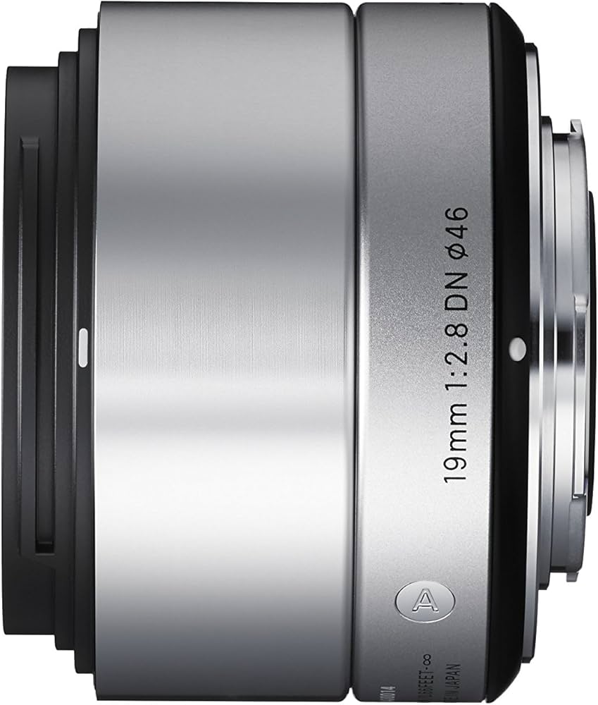 Amazon.co.jp: SIGMA 交換レンズ 19mm F2.8 DN Silver マイクロフォー