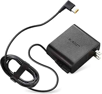 Amazon.co.jp: エレコム ノートPC用ACアダプター 角型コネクタ 20V NEC