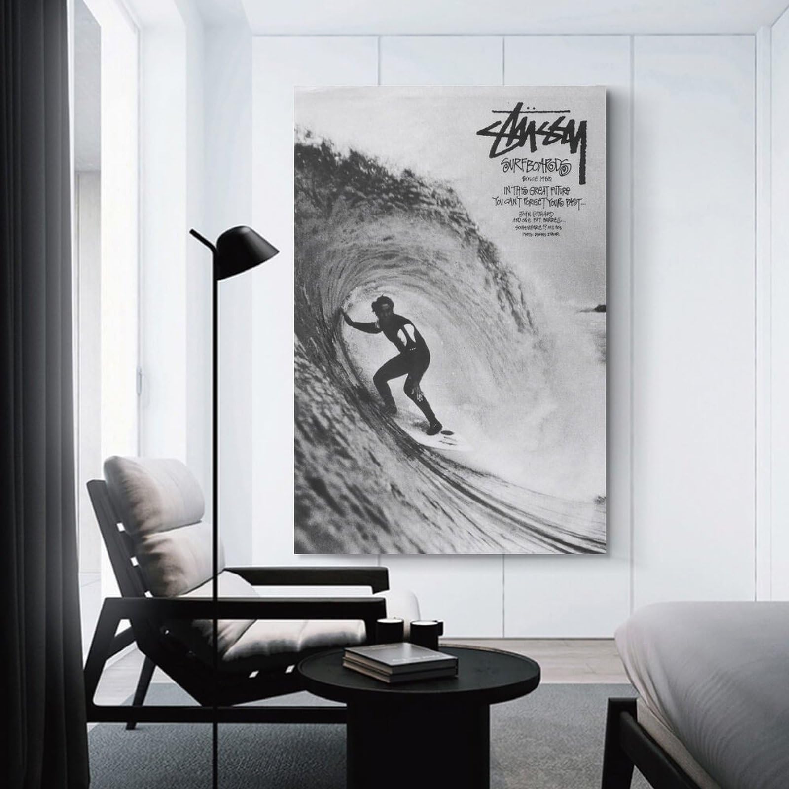 Amazon.co.jp: ForGue Stussy Surf レトロポスター 部屋 美的ポスター