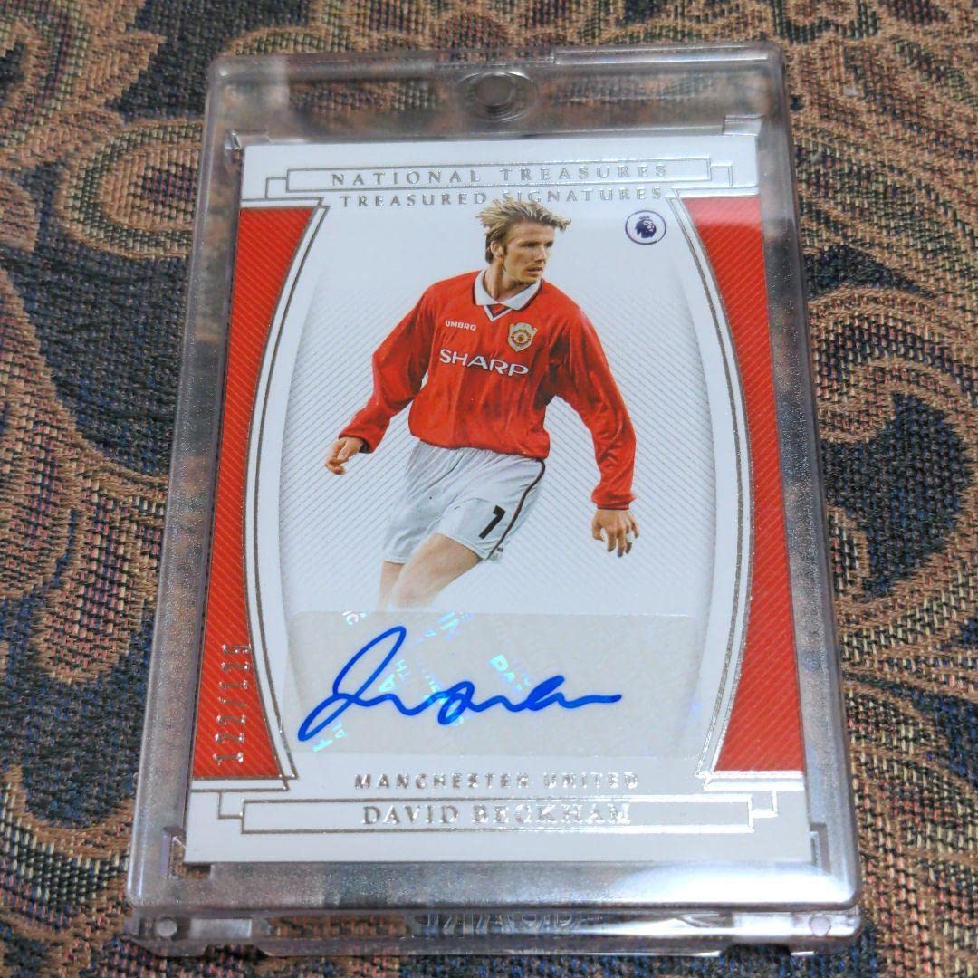 Amazon.co.jp: topps panini ベッカムサインカード レアルマドリード