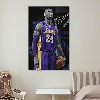 Amazon.co.jp: Kobe Bryantコービー・ブライアント が署名ポスター