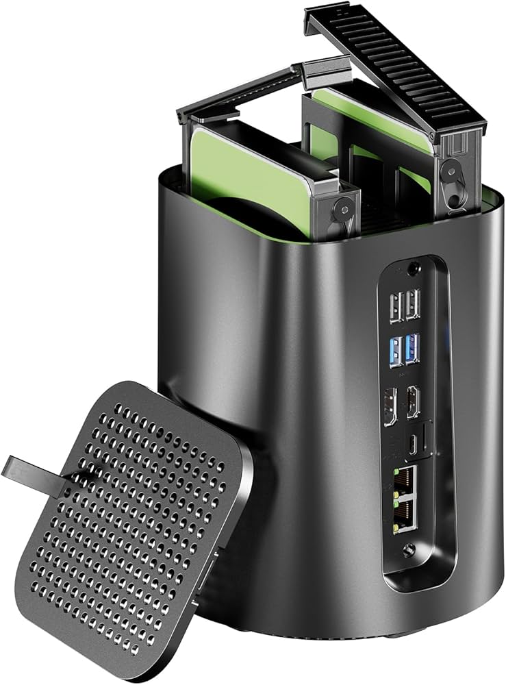 Amazon.co.jp: AOOSTAR R7 ミニPC Ryzen7 5825u NAS mini pc RAM/SSD