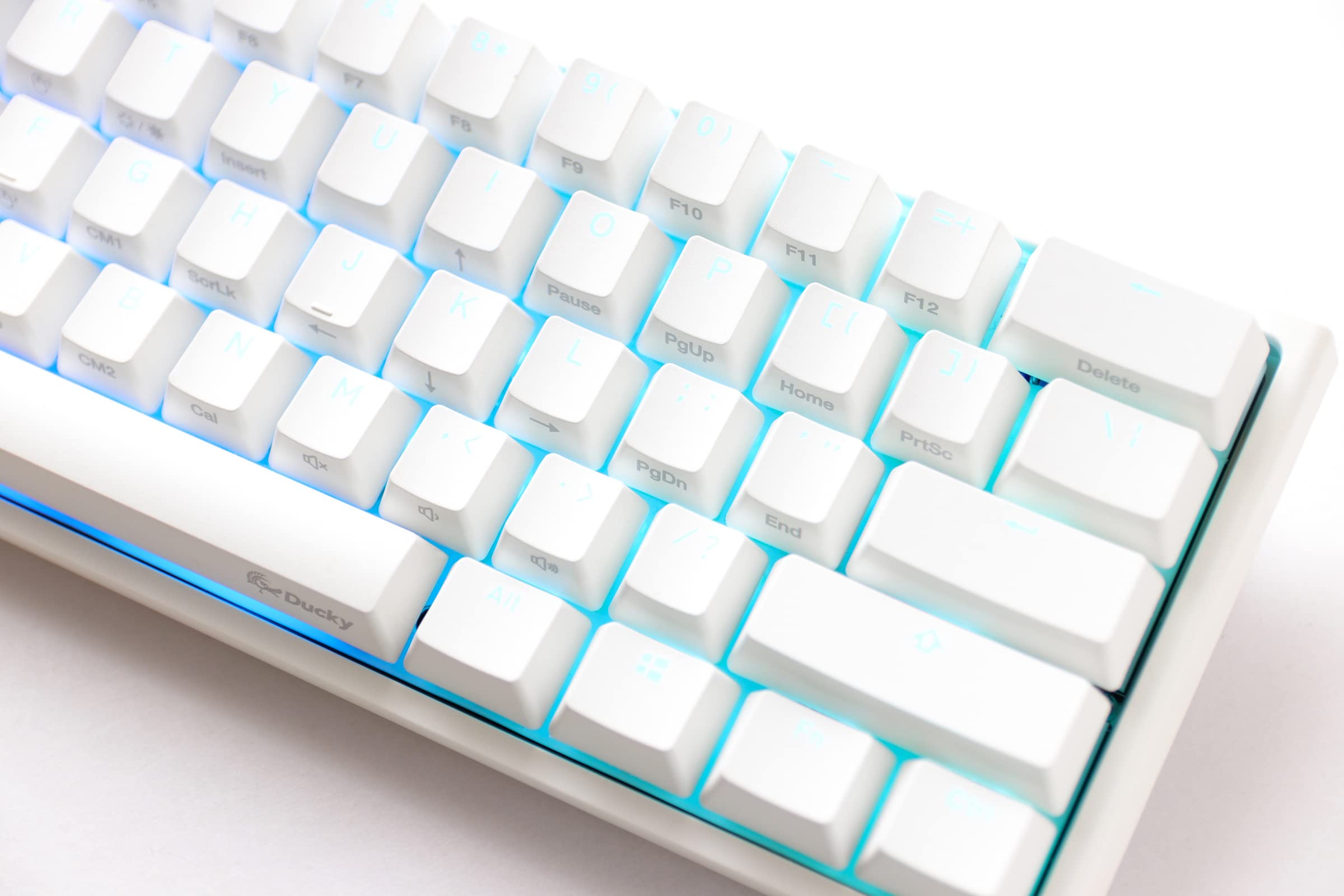 Amazon.co.jp: Ducky One 2 Pro Mini RGB Pure White Cherry Speed