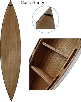 Amazon.com: Morning View 47 Inch Wood Boat Shelf Decor Nautical