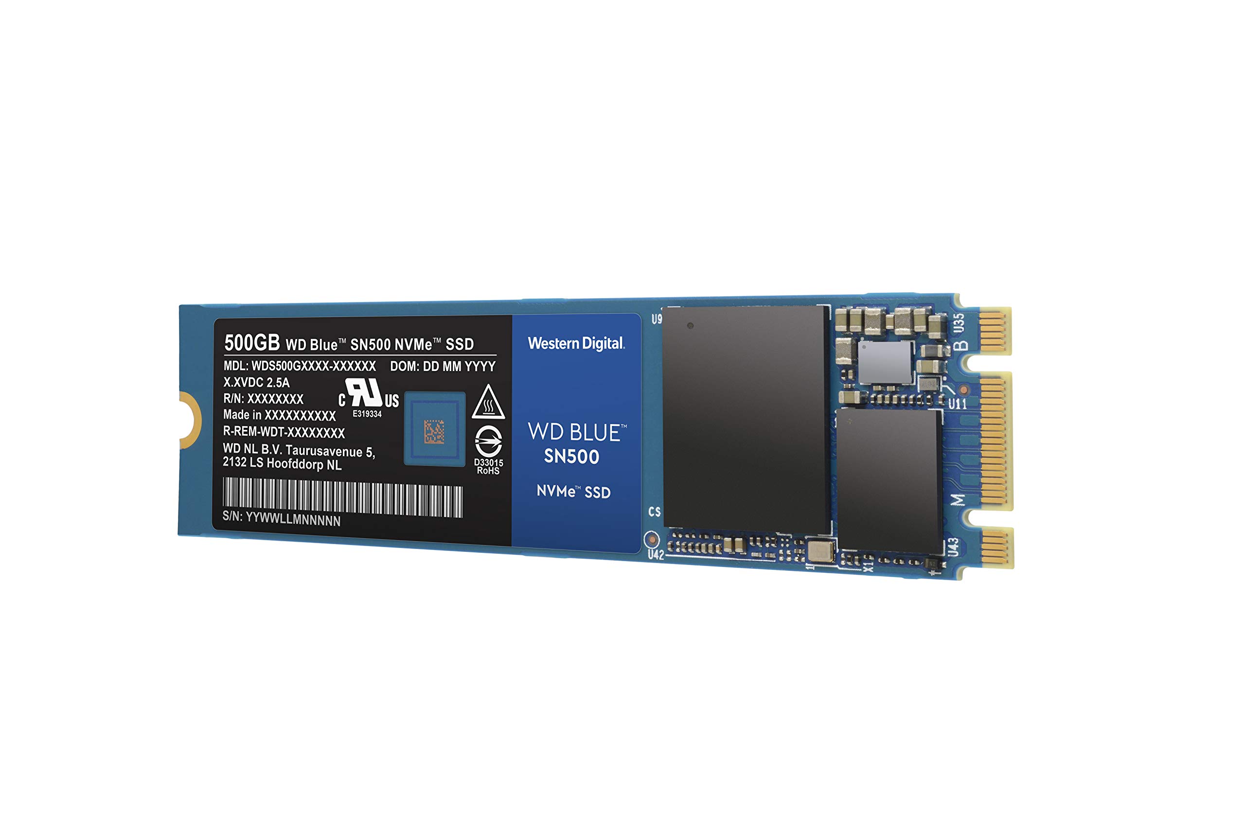 Amazon | WESTERN DIGITAL WD Blue SN500 SSD M.2 PCIe Gen 3 x4 with