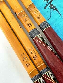 Amazon.co.jp: 山彦 むらさめ 別注竿掛1本半 玉ノ柄1本物 半物セット