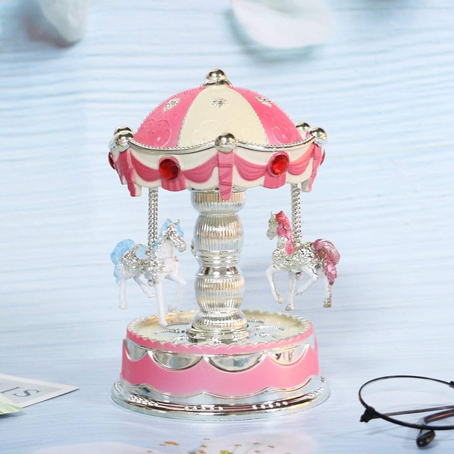 Amazon.co.jp: オルゴール、メリーゴーランドオルゴール、家庭用の長い