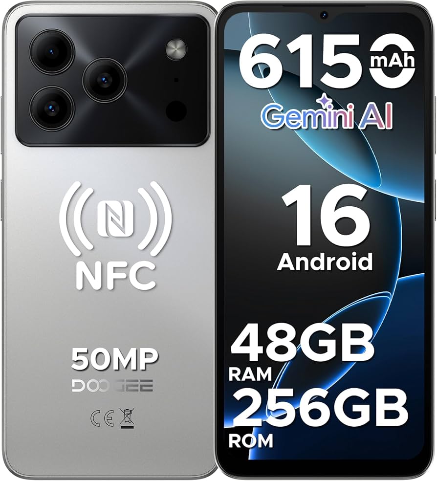 Amazon.co.jp: 【最新 Android 16 スマホ】DOOGEE Note56 plus