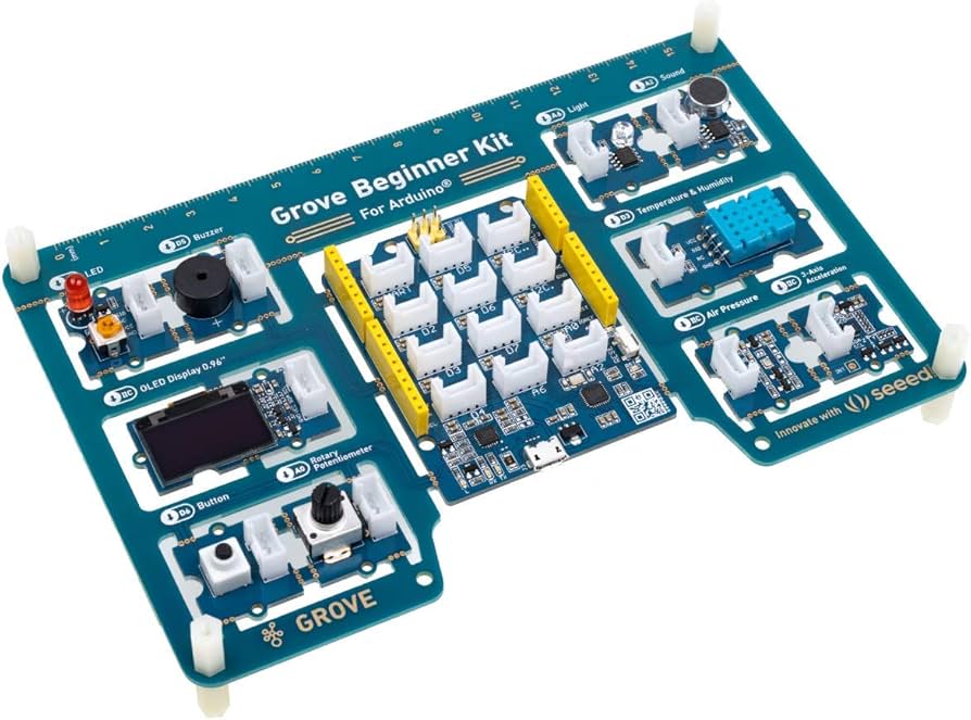 Amazon.com: Seeed Studio Grove Beginner Kit for Arduino - STEAM