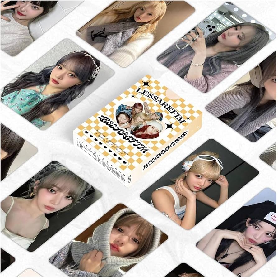 Amazon.co.jp: ル・セラフィム トレカ フォトカード 55枚セット LOMO