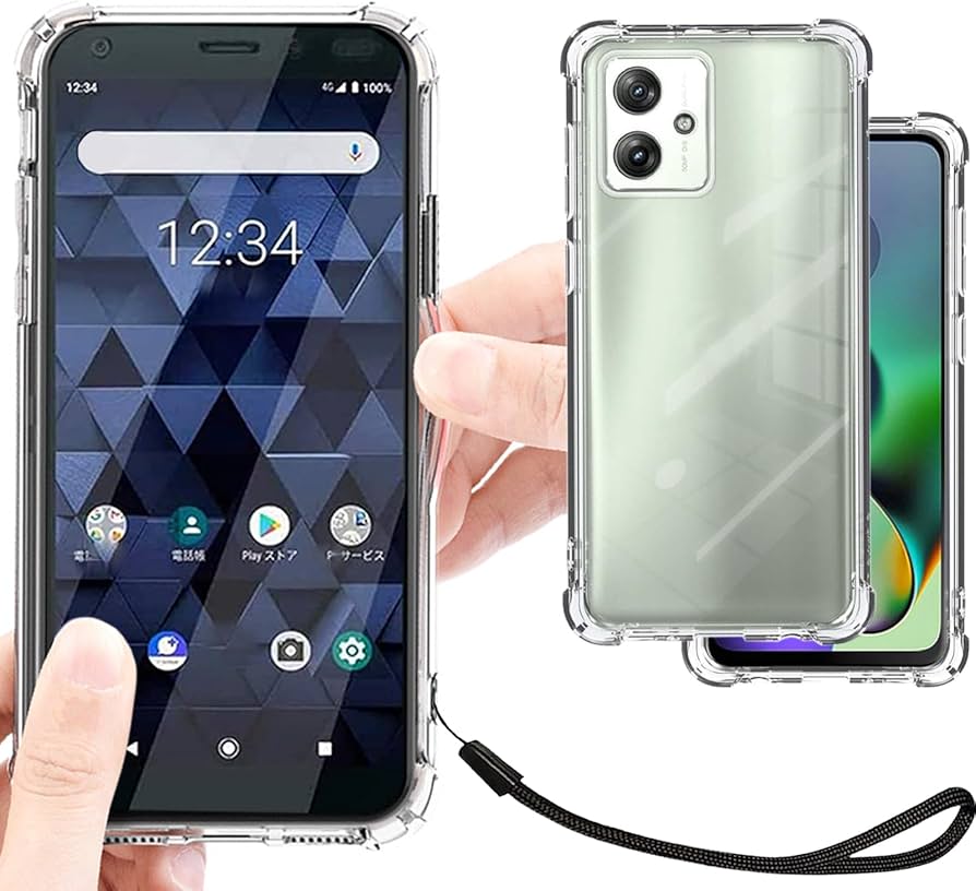 Amazon.co.jp: MOTO G64 5G / G64y 5G ケース クリア 透明 カバー