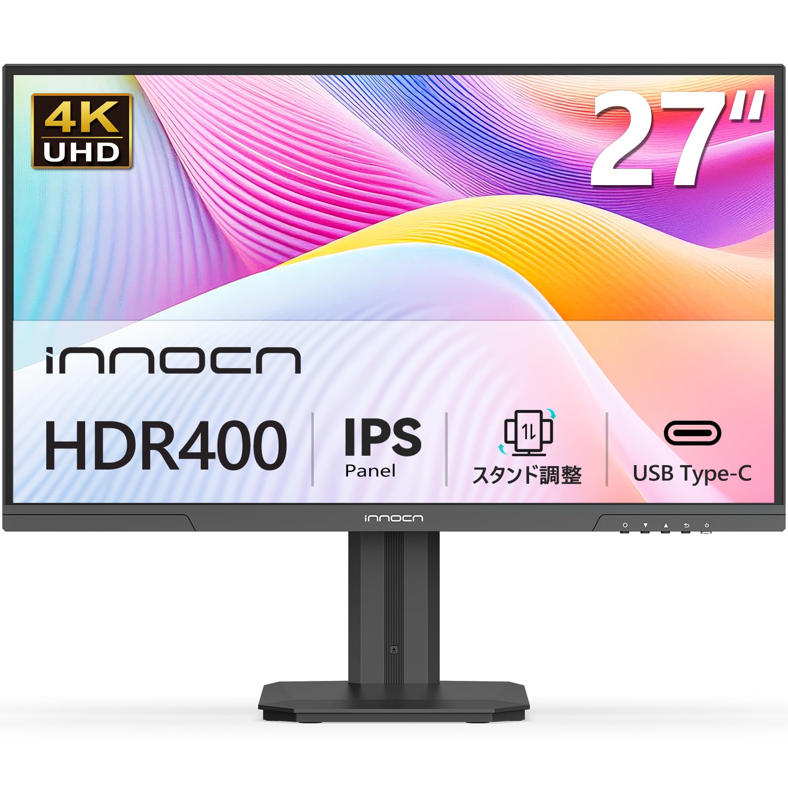 Amazon.co.jp: INNOCN 27インチ モニター 4K UHD (3840 x 2160) IPS非