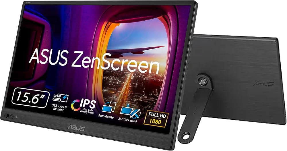 Amazon.co.jp: ASUS ポータブルモニター/ZenScreen MB169CK-J