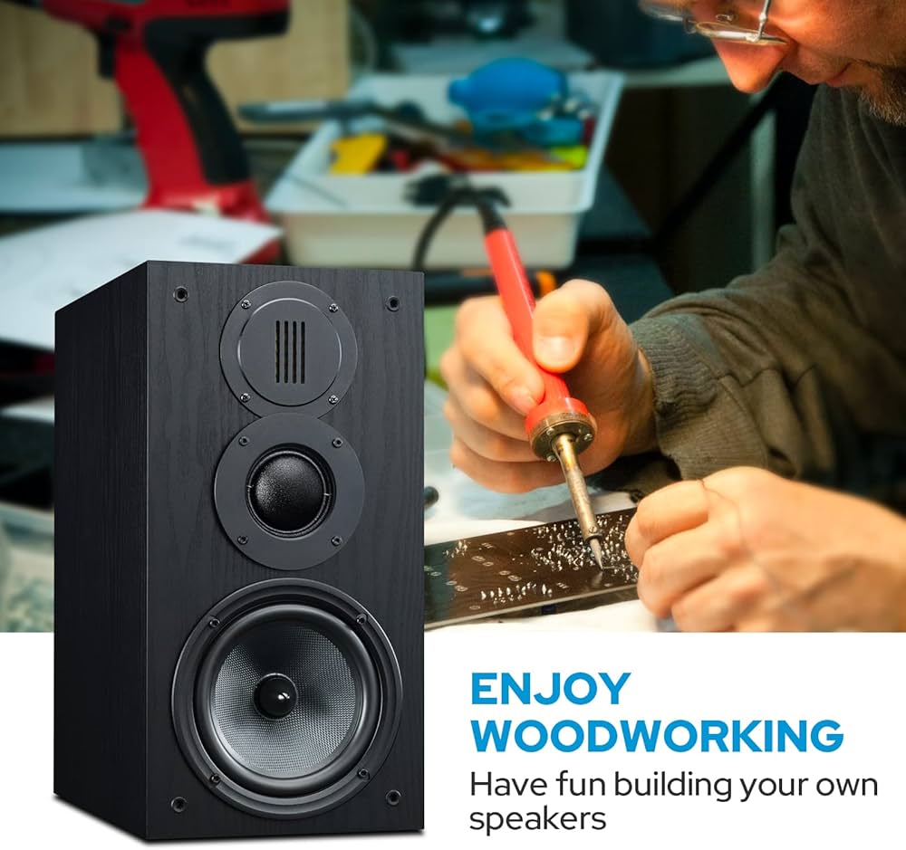 Amazon.co.jp: HiVi-Swans DIY 3ウェイパッシブブックシェルフ