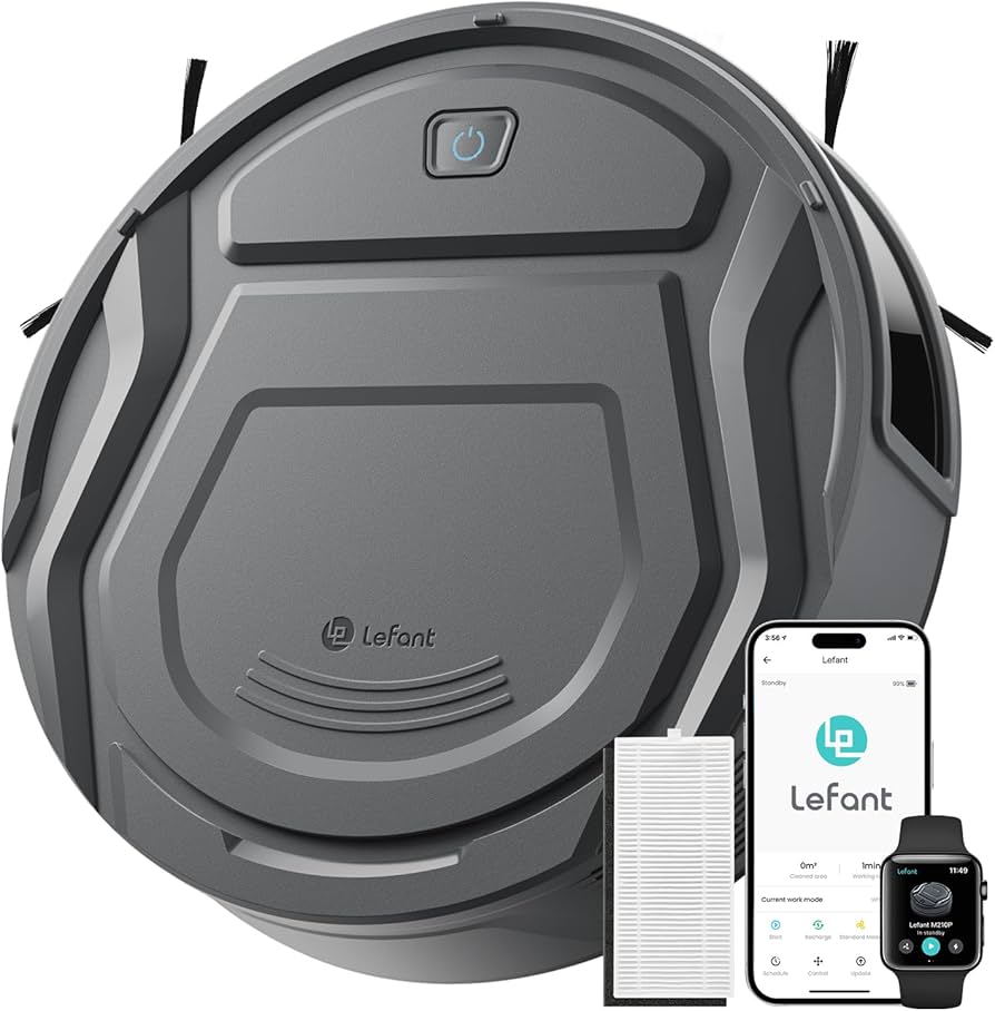 Amazon | ロボット掃除機 4000pa吸引 200分間連続掃除 お掃除ロボット