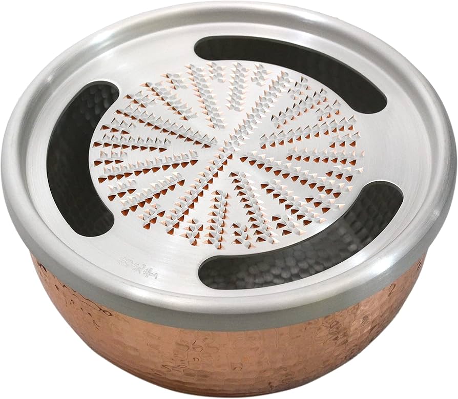 Amazon｜新光堂 日本製 純銅 薬味おろし器8㎝(銅器) ギフトラッピング
