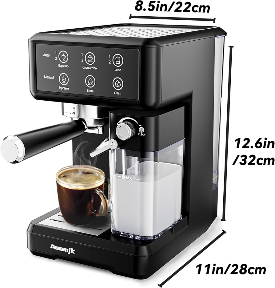 Amazon | Aeomjk コーヒーメーカー, 20 Bar プロフェッショナル